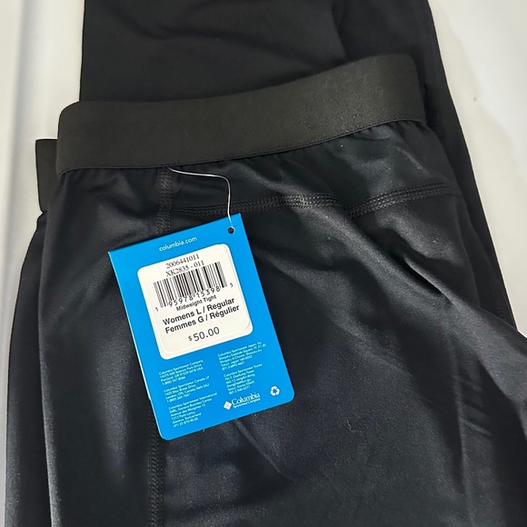 Columbia Midweight Base Layer Tights Women’s Large NWT - Picture 1 of 10